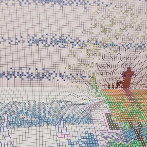 Gentle Breeze Cross Stitch Leaflet 1992 - Picture 8 of 8